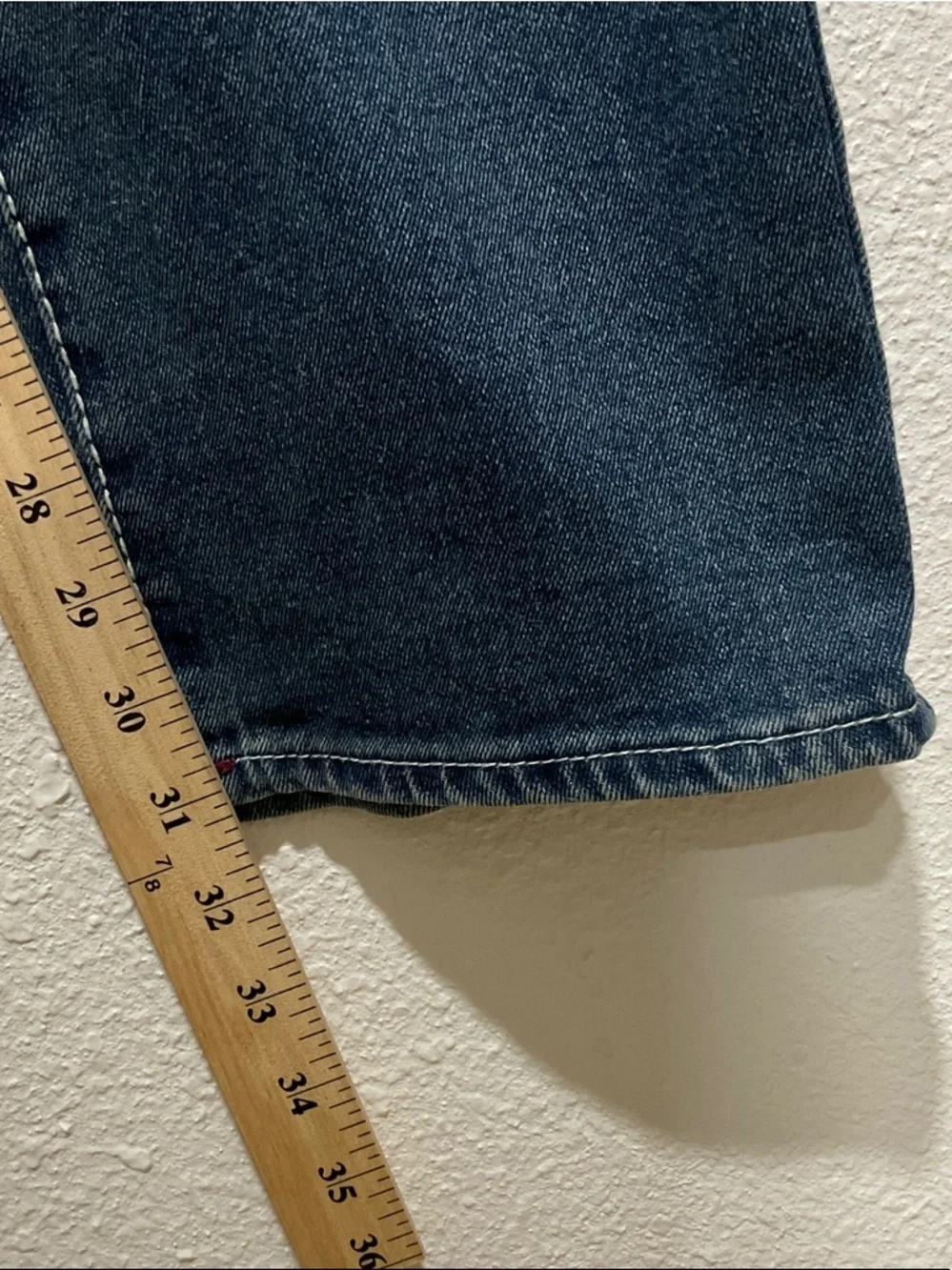 True Religion Big & Tall Men's Rocco Relaxed Skinny Dark Blue Jeans
